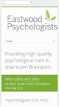 Mobile Screenshot of eastwoodpsychologists.com